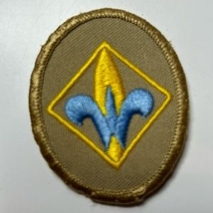 Webelos Small 2” wide x 2 1/2” tall Cub Scout Oval Jacket Patch